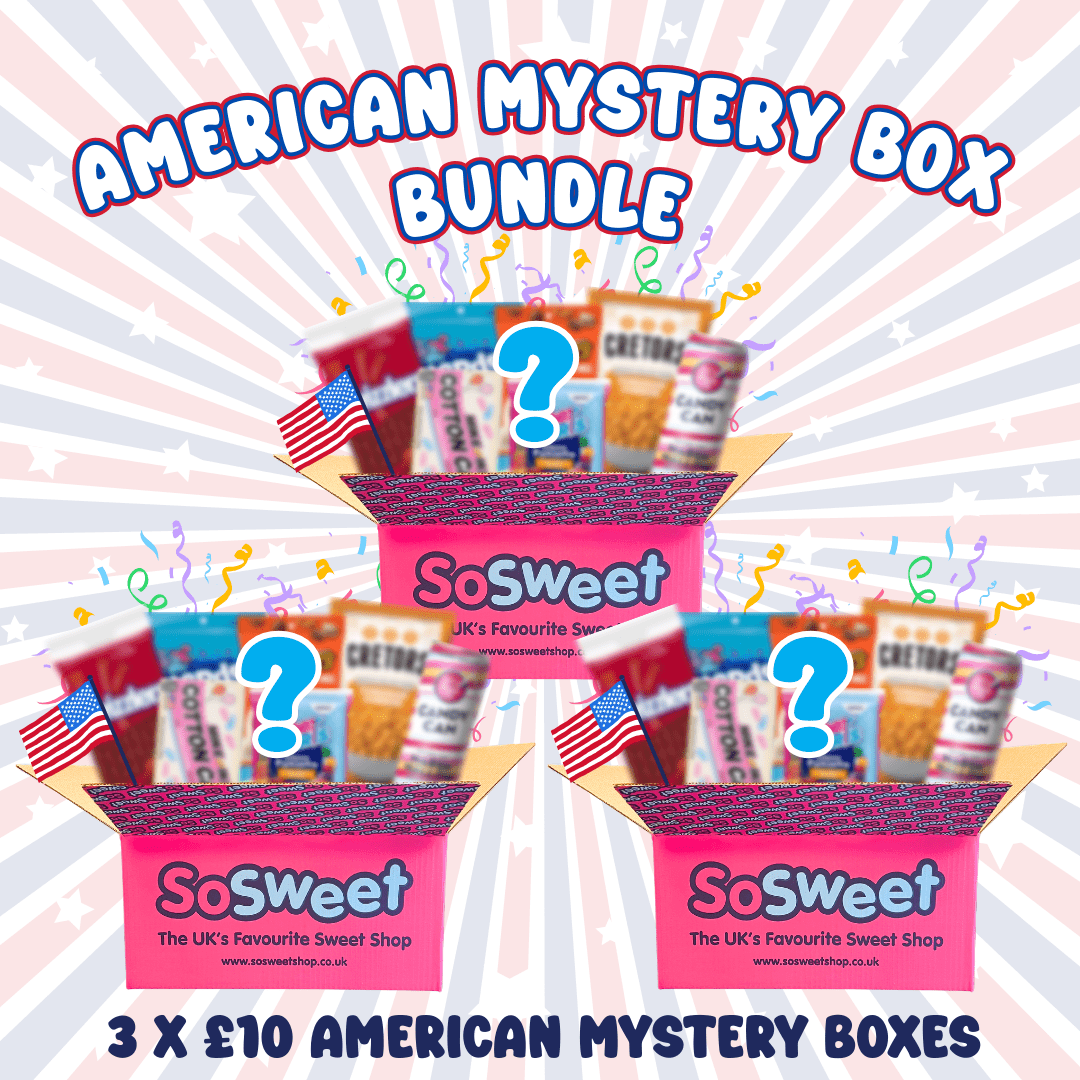 3 x £10 American Mystery Boxes