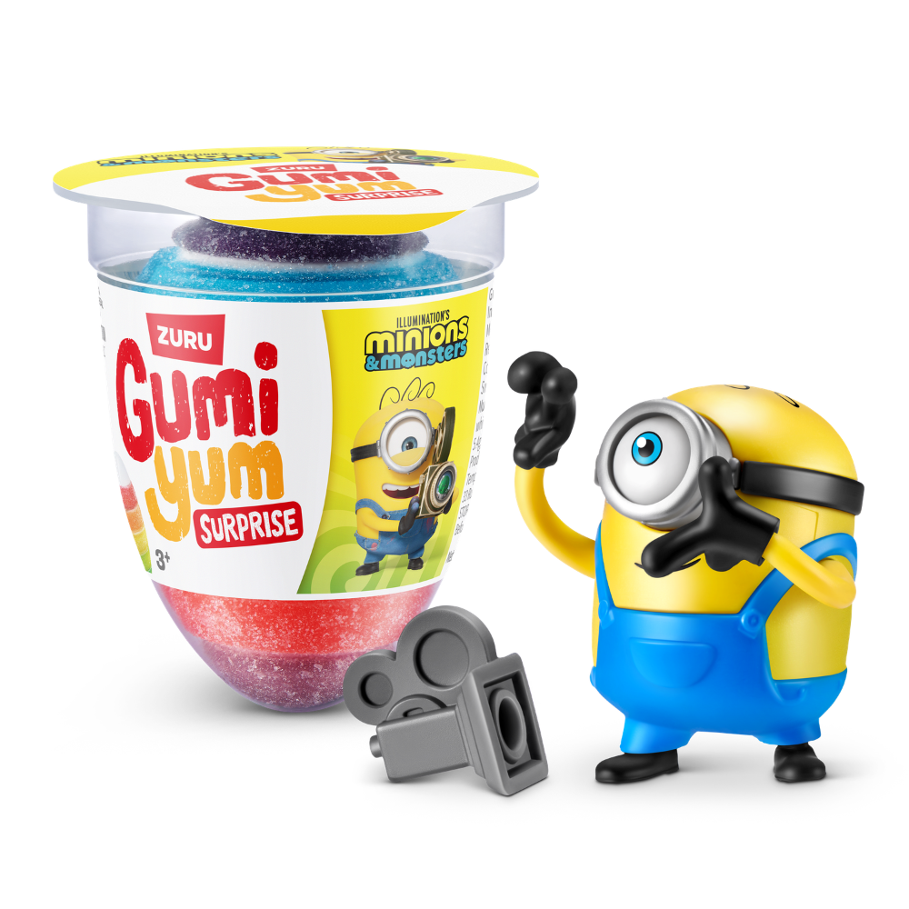 Gumi Yum Zuru Surprise Minions Gummy & Toy 26g