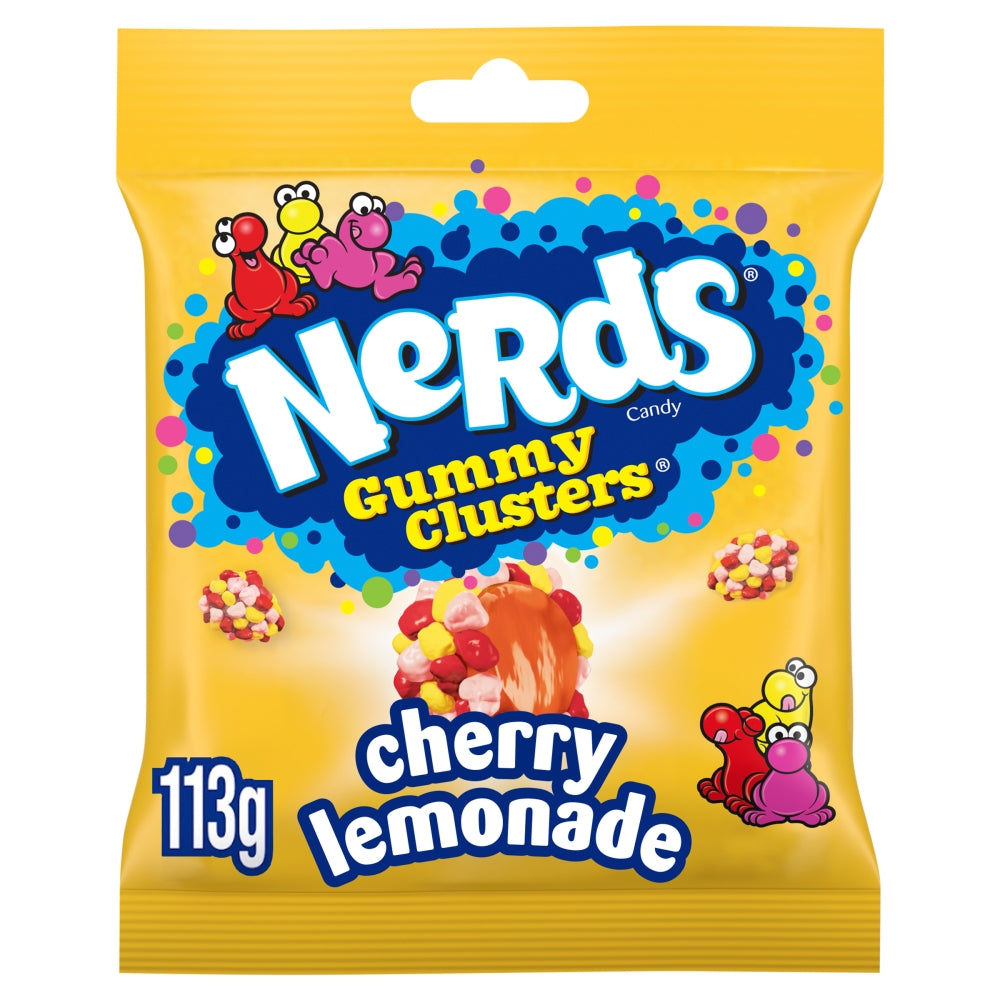 Nerds Gummy Clusters Cherry Lemonade Peg Bag 113g USA