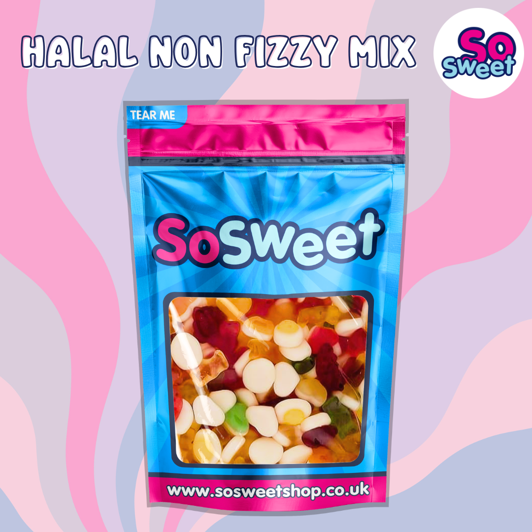 SoSweet Pick & Mix Sweets Halal Non Fizzy Mix Pouch 800g