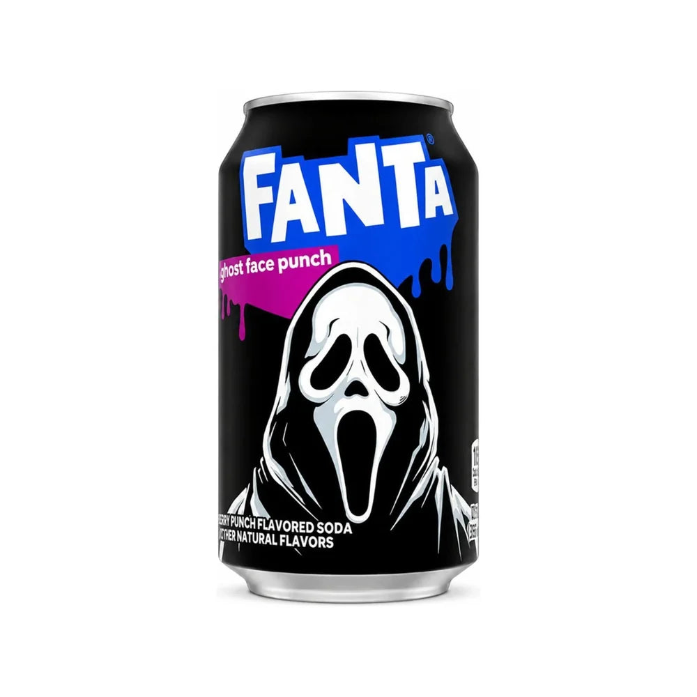 Fanta Fruit Punch Ghost Face Can 355ml USA Limited Edition