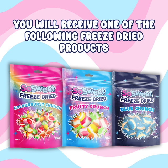 SoSweet Candy Club Mystery Box + FREE Crunchy Caramel Popcorn Bottle (Worth £7.99)