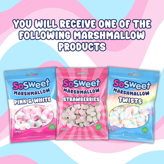 SoSweet Candy Club Mystery Box + FREE Crunchy Caramel Popcorn Bottle (Worth £7.99)