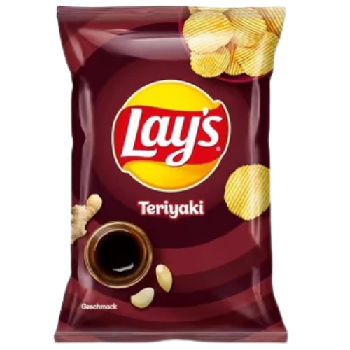 Lays Teriyaki Crisps Bag 150g