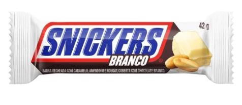 Snickers Branco White Chocolate Bar 42g BRAZIL