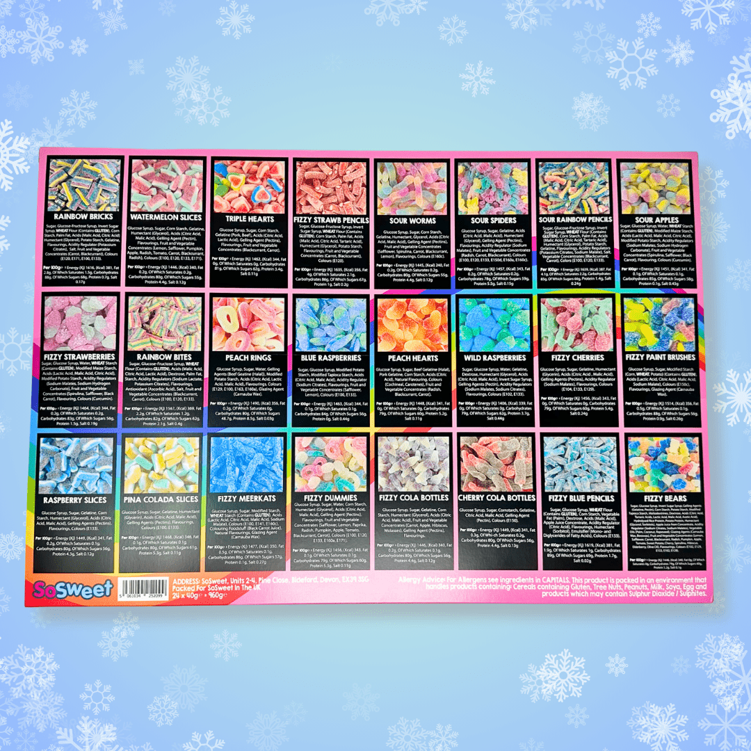 Advent Calendar - Pick'n'Mix Fizzy (950g)