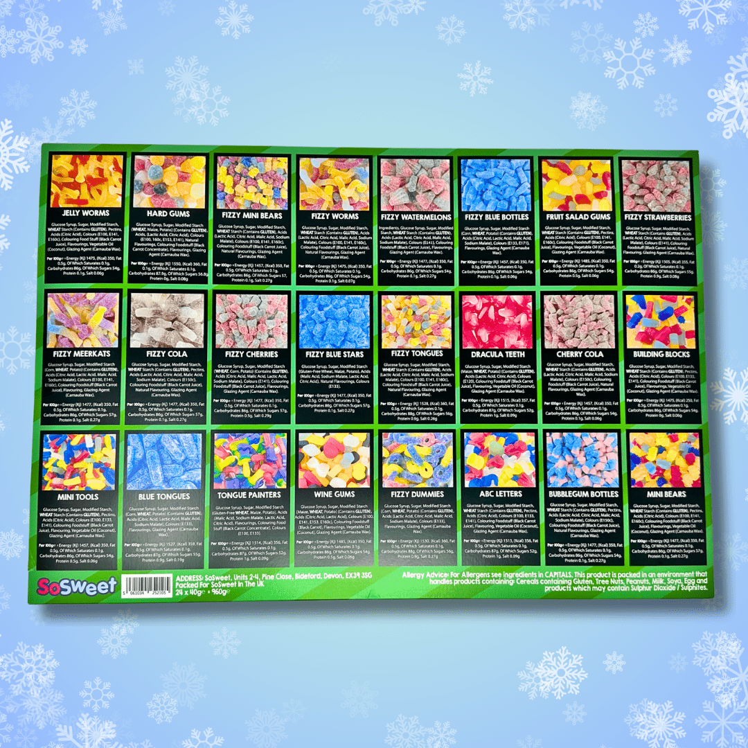Advent Calendar - Pick'n'Mix Vegan (950g)