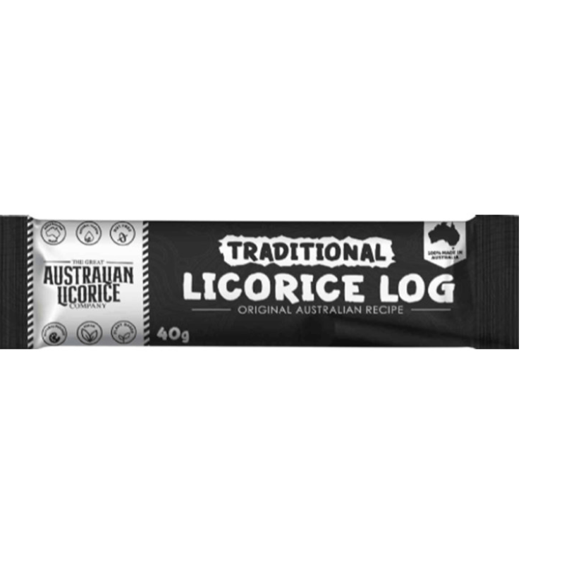 Australian Traditional Liquorice Log