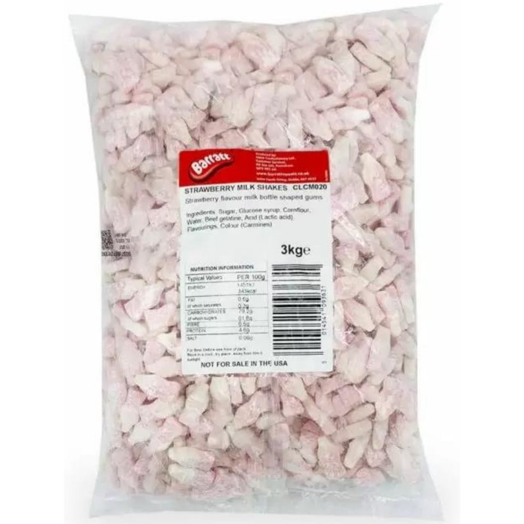 Barratt Big Bag Milk Shake Bottles (3kg)