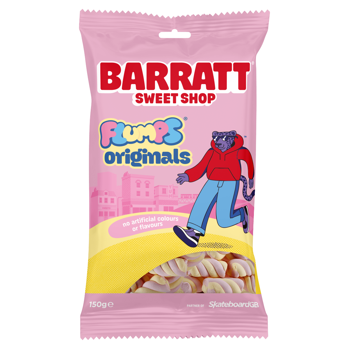 Barratt Sweet Shop Flumps Original Peg Bag 150g