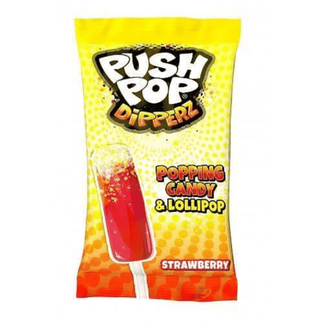 Bazooka Push Pop Dipperz Strawberry