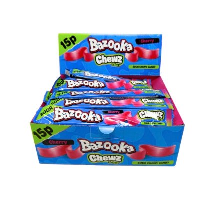 Bazooka Sour Cherry Chew Bar (Case of 60)