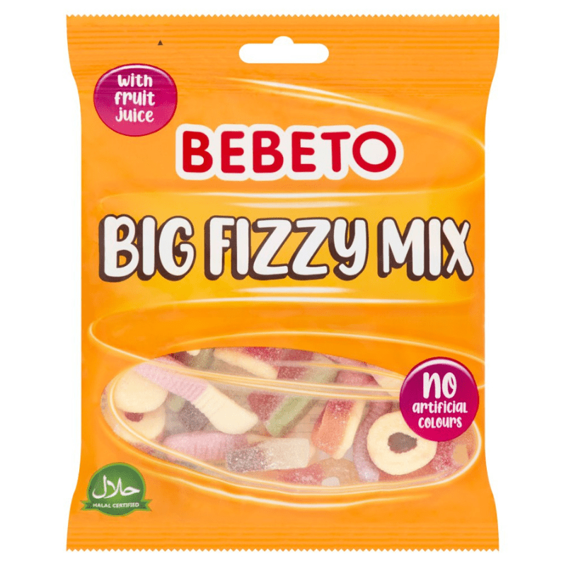 Bebeto Bag Big Fizzy Mix (150g)