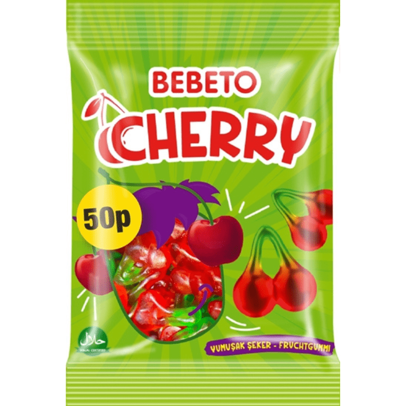 Bebeto Bag Cherries (70g) PMP 50p