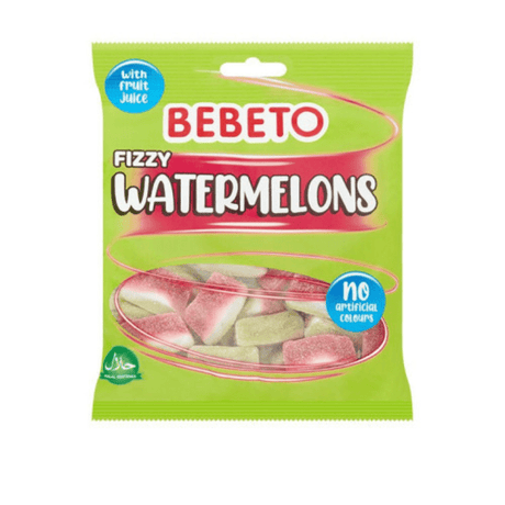 Bebeto Bag Fizzy Watermelons ÂŁ1 PMP (150g)