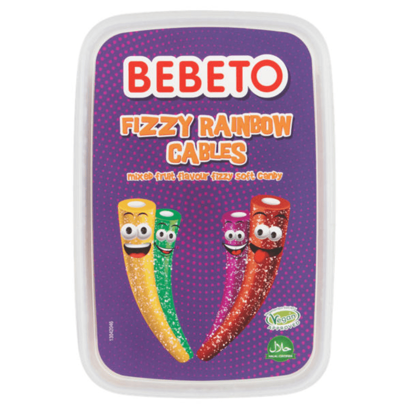 Bebeto Tub Party Rainbow Cables (400g)