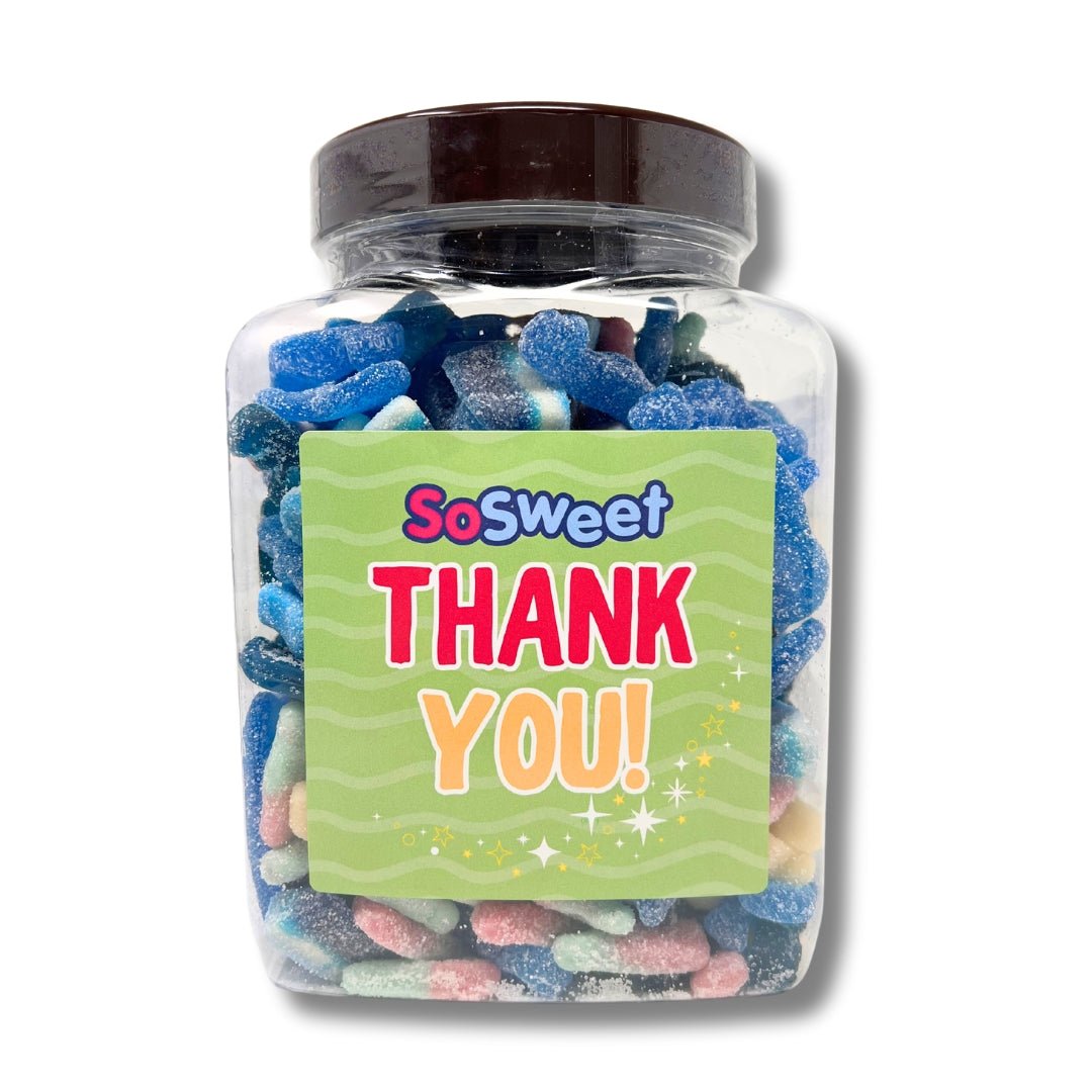 Berry Blue Paradise Sweet Mix Gift Jar (1.5kg)
