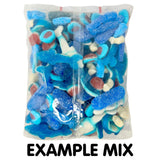 Blue, Fizzy & Jelly Sweets 3kg for £15