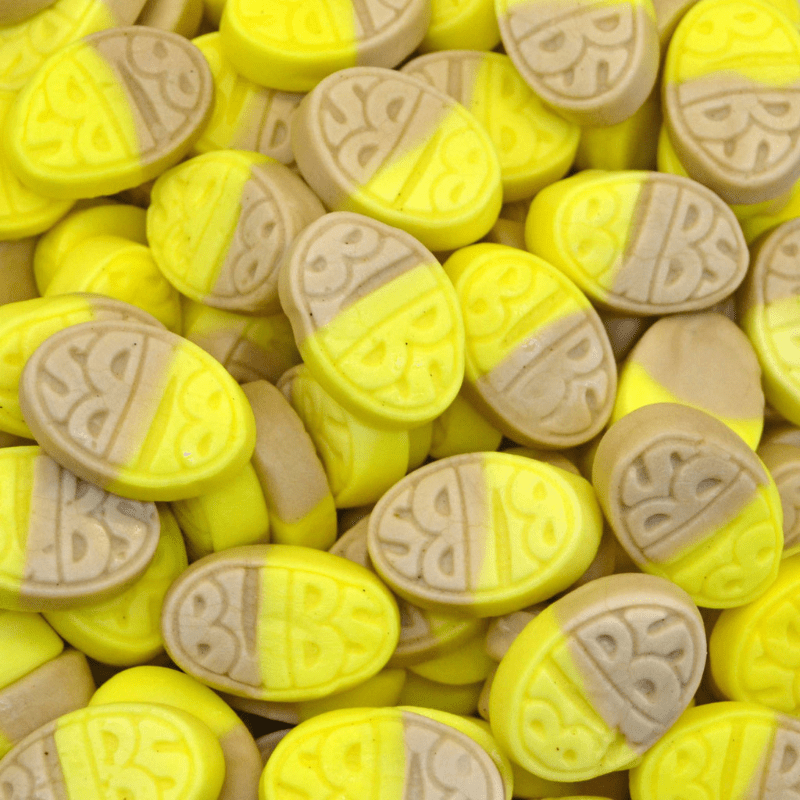 Bubs Banana and Caramel Mini Ovals Bag 3kg