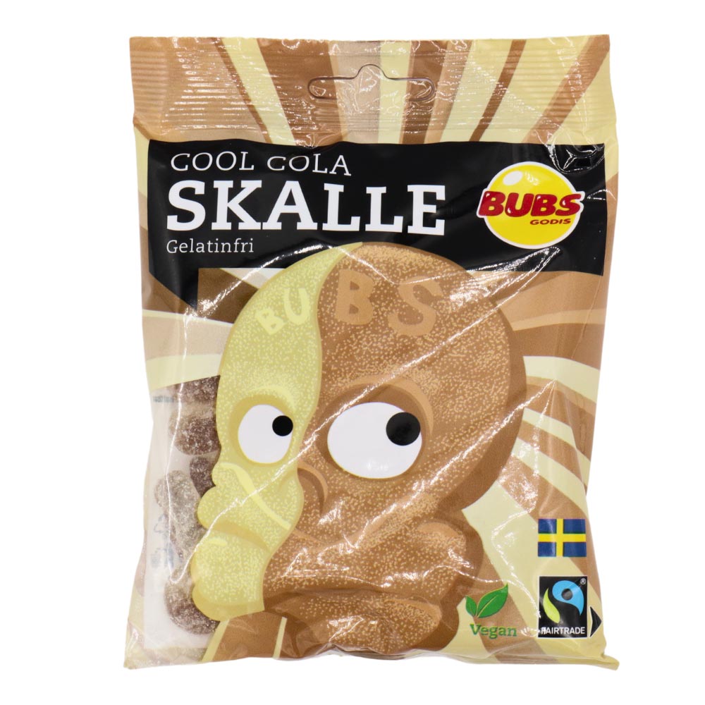 Bubs Cool Cola Skulls Peg Bag 90g