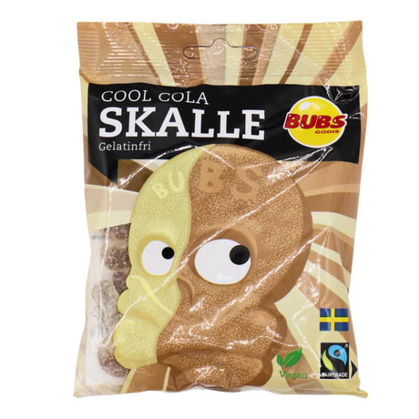 Bubs Cool Cola Skulls Peg Bag 90g