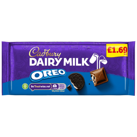 Cadbury Dairy Milk Oreo Chocolate Bar (120g) £1.69 PMP