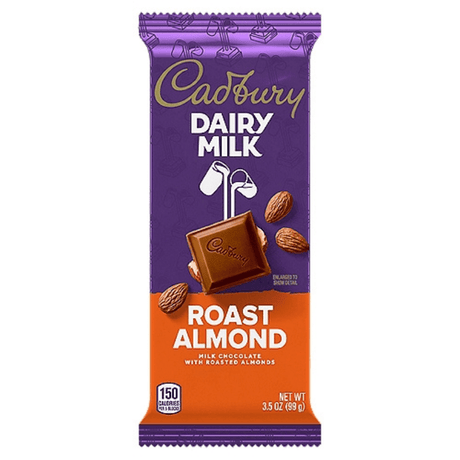 Cadbury Dairy MIlk Roast Almond (99g) (USA)