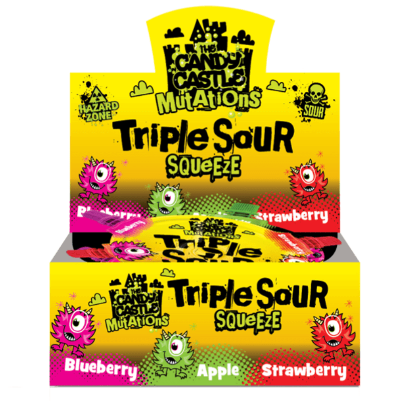 Candy Castle Crew Mutations Triple Sour Squeeze (45g) (Case of 12)