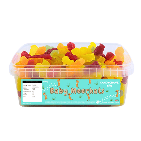 Candycrave Baby Meerkats Tub (600g)