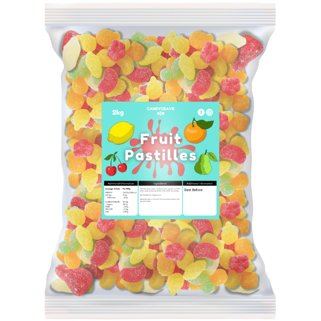 Candycrave English Fruit Pastilles (2kg) SoSweet