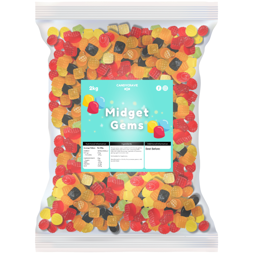 Candycrave English Midget Gems (2kg)