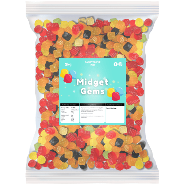 Candycrave English Midget Gems (2kg)