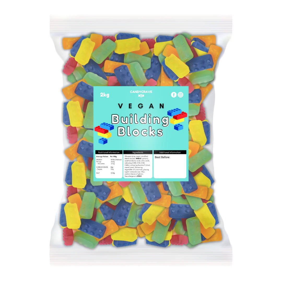 CandyCrave Vegan Building Blocks (2kg)