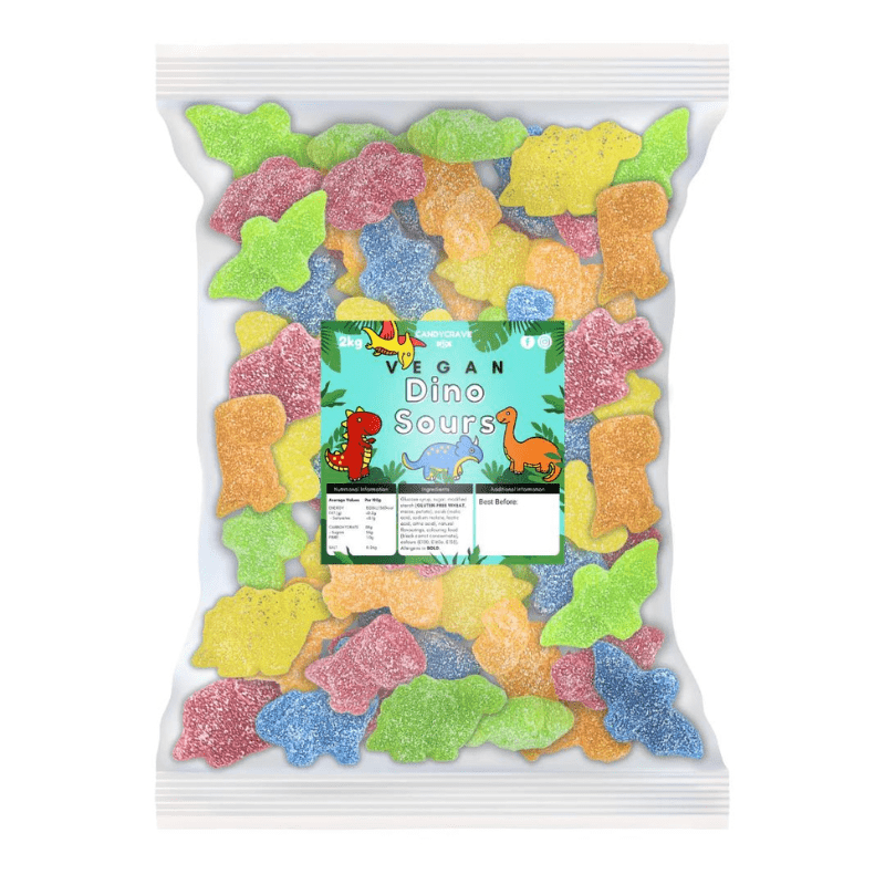 Candycrave Vegan Dino Sours (2kg)