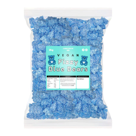 Candycrave Vegan Fizzy Blue Bears (2kg)