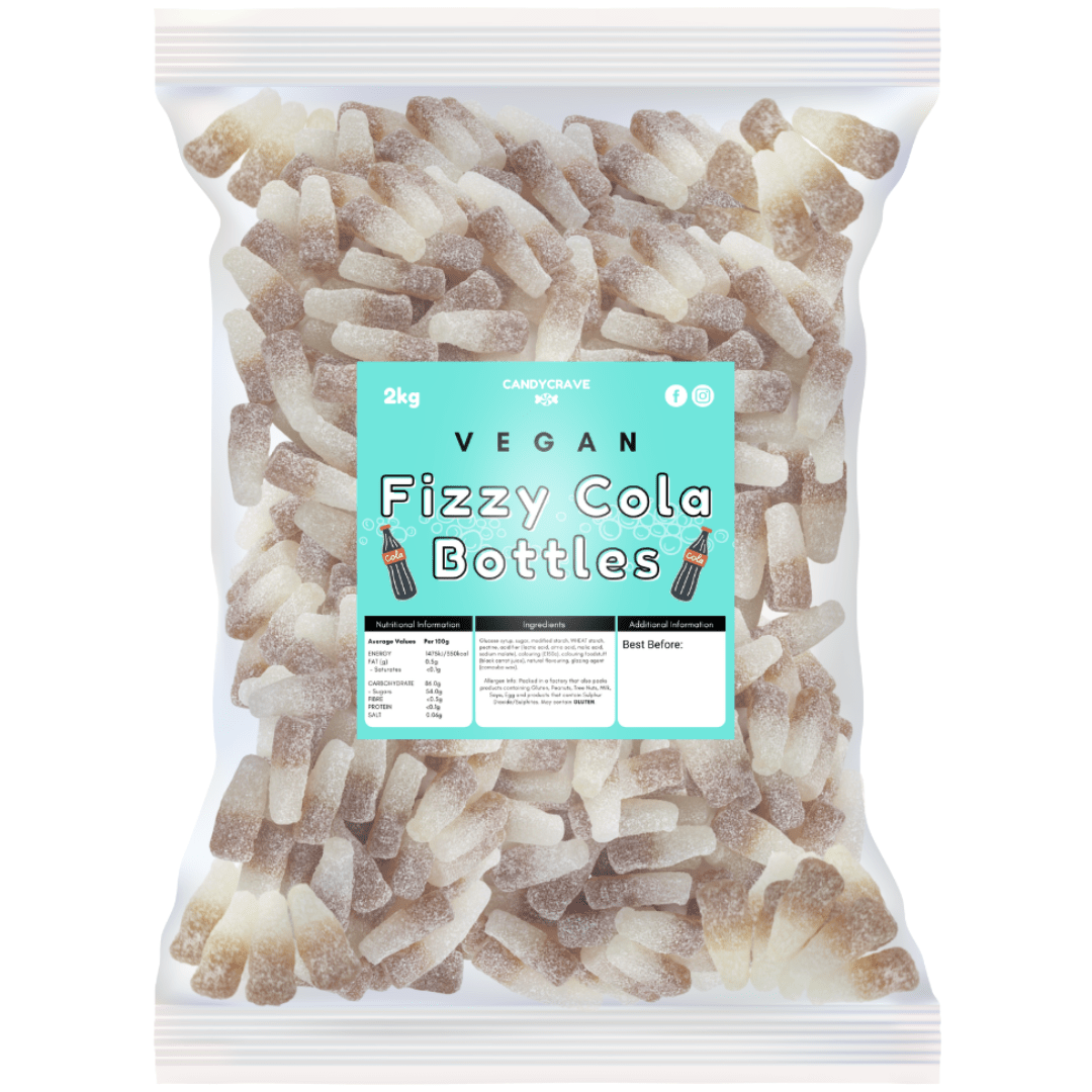 Candycrave Vegan Fizzy Cola Bottles (2kg)