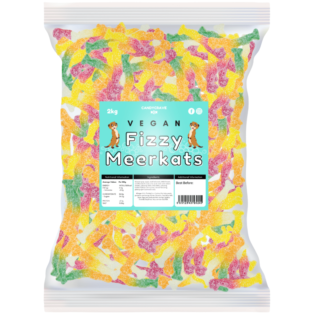 Candycrave Vegan Fizzy Meerkats (2kg)