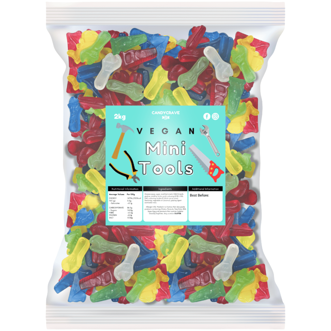 Candycrave Vegan Mini Tools (2kg)