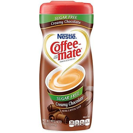 Coffee Mate Sugar Free Creamy Chocolate Powder Creamer (289g)