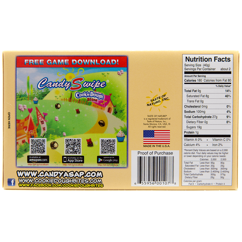 Cookie Dough Cinnamon Bun Bites (87g)