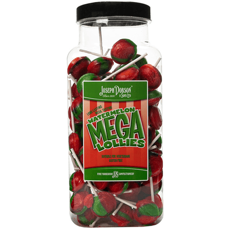 Dobsons Watermelon Mega Lollies Jar (1.9kg)