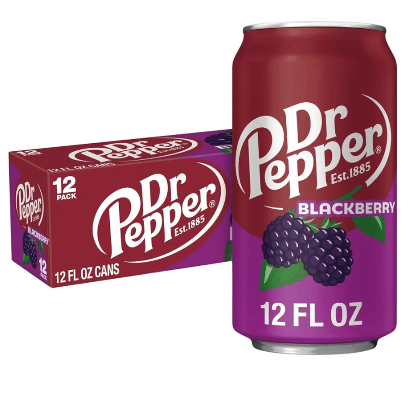 Dr Pepper Blackberry Fridge pack (Case of 12)