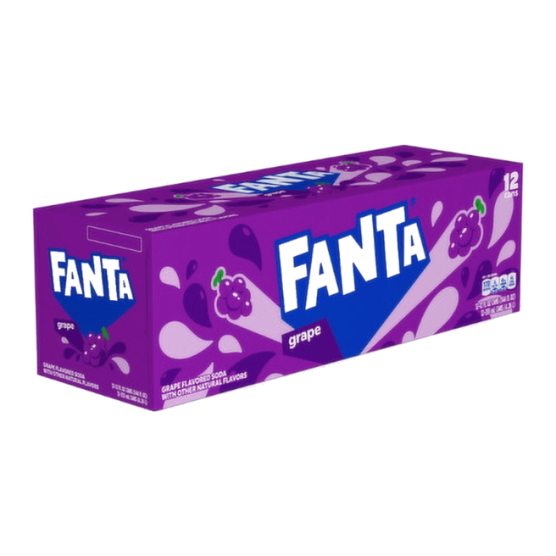 Fanta Grape Fridge Pack (Case of 12)
