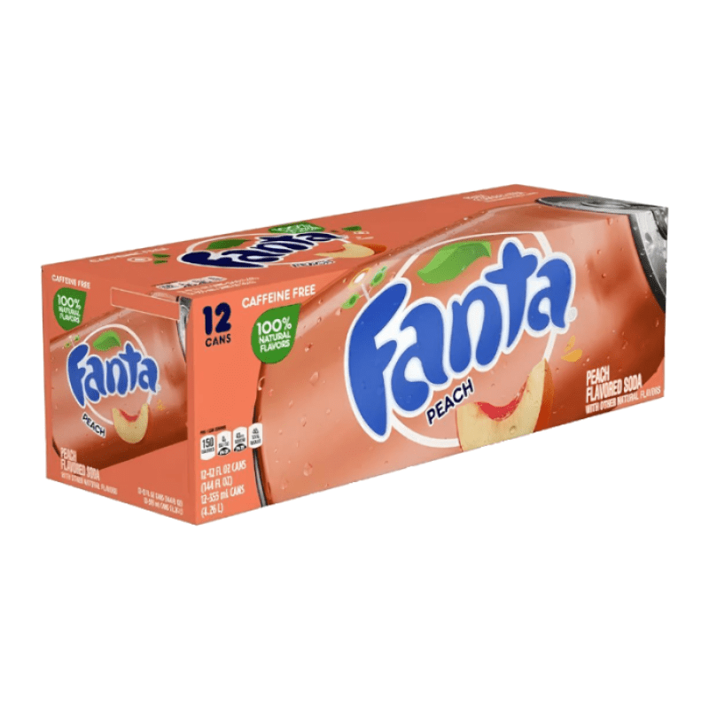 Fanta Peach Fridge Pack (Case of 12)