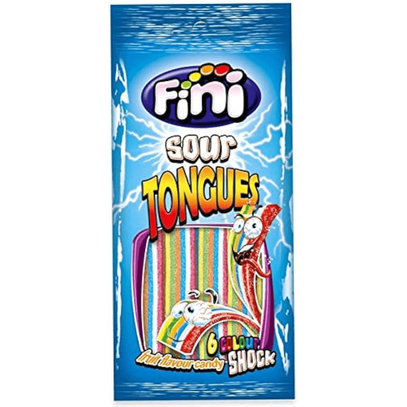 Fini Halal Jelly Rainbow Sour Belts (75g)