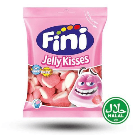 Fini Halal Jelly Strawberry Kisses (75g)