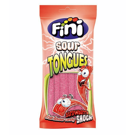 Fini Halal Jelly Strawberry Tongues (75g)