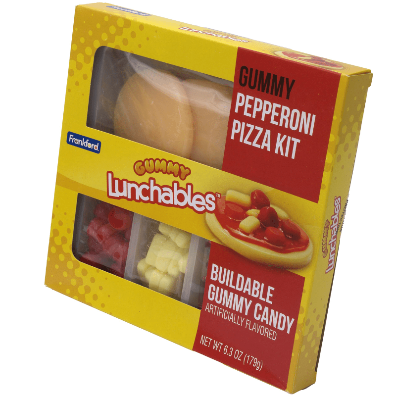 Frankford Gummy Luncheables Pepperoni Pizza Kit (179g)