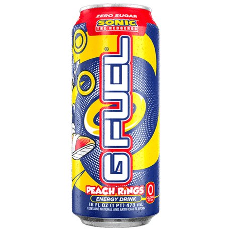 G FUEL Peach Rings Sonic Energy Drink (473ml)