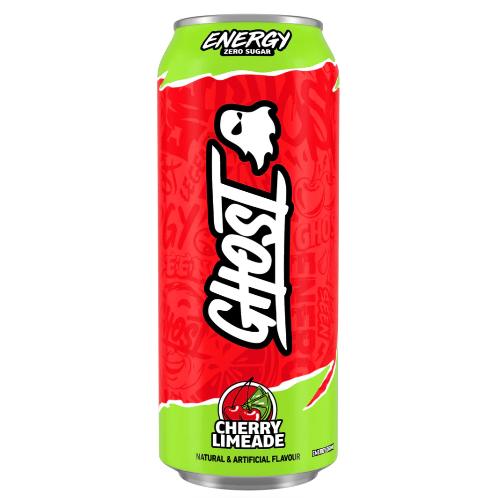 Ghost Energy Cherry Limeade Energy Drink 500ml Can Zero Sugar